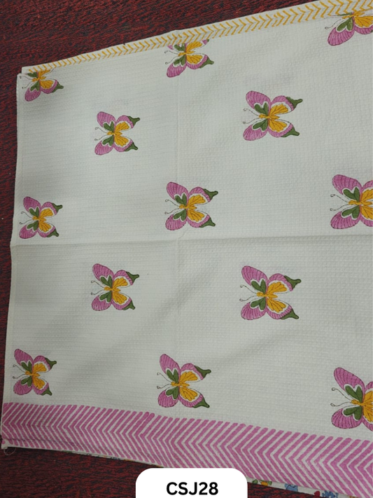 Jaipur Handblock Print Cotton Kids Towel-30/60