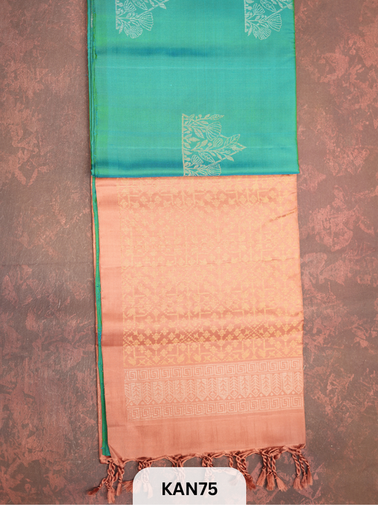KANCHIPURAM HANDLOOM PURE SOFT SILK