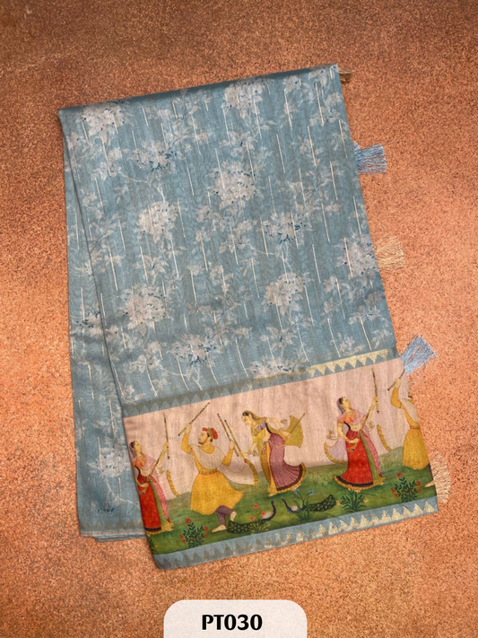 Pure Tussar Saree