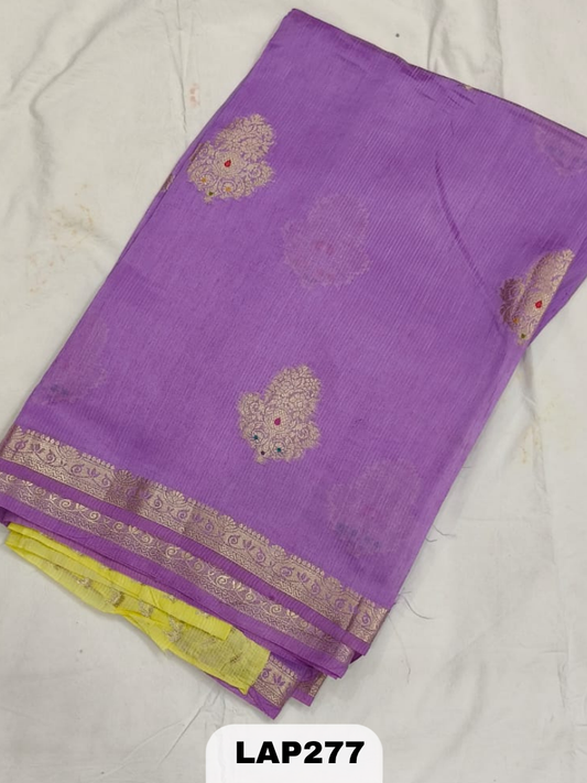 Banaras kora dupion silk saree
