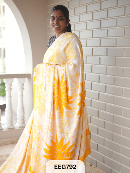 BATIK PRINT MODAL SAREE