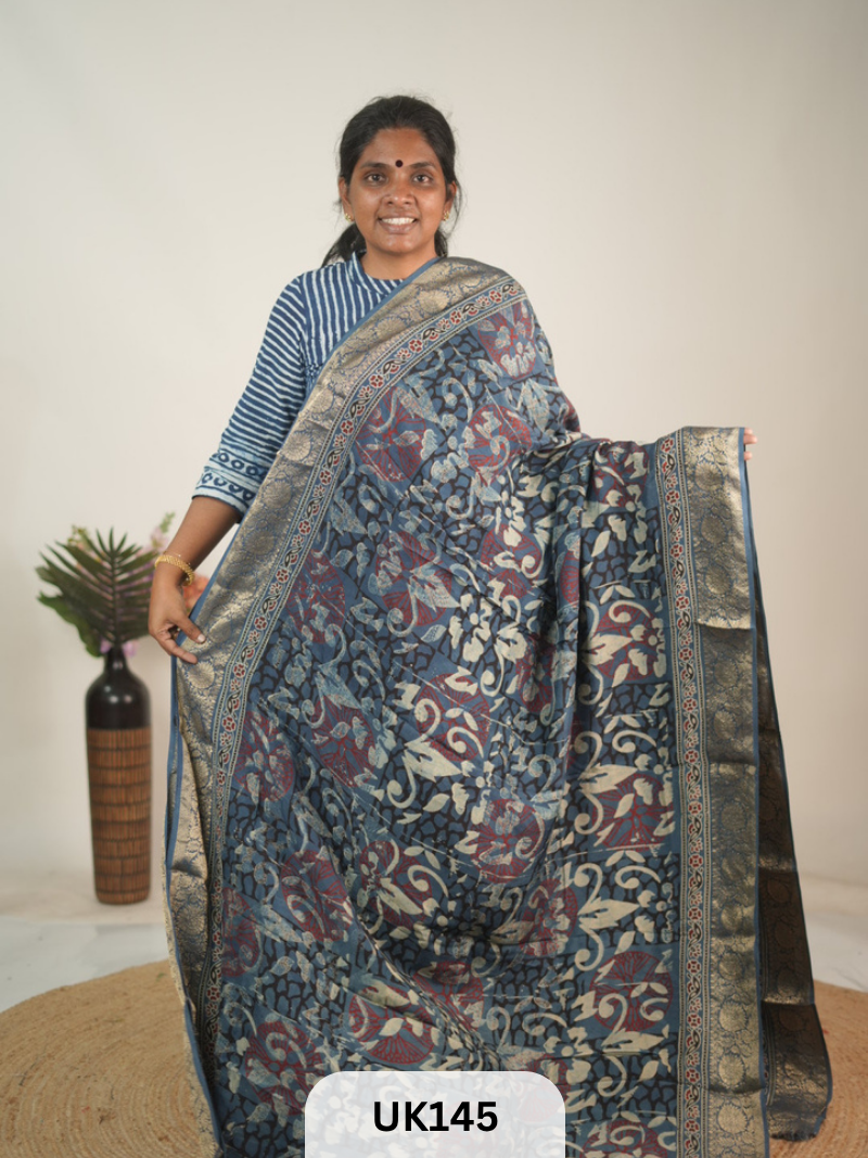 DOLA AJRAKH SAREE