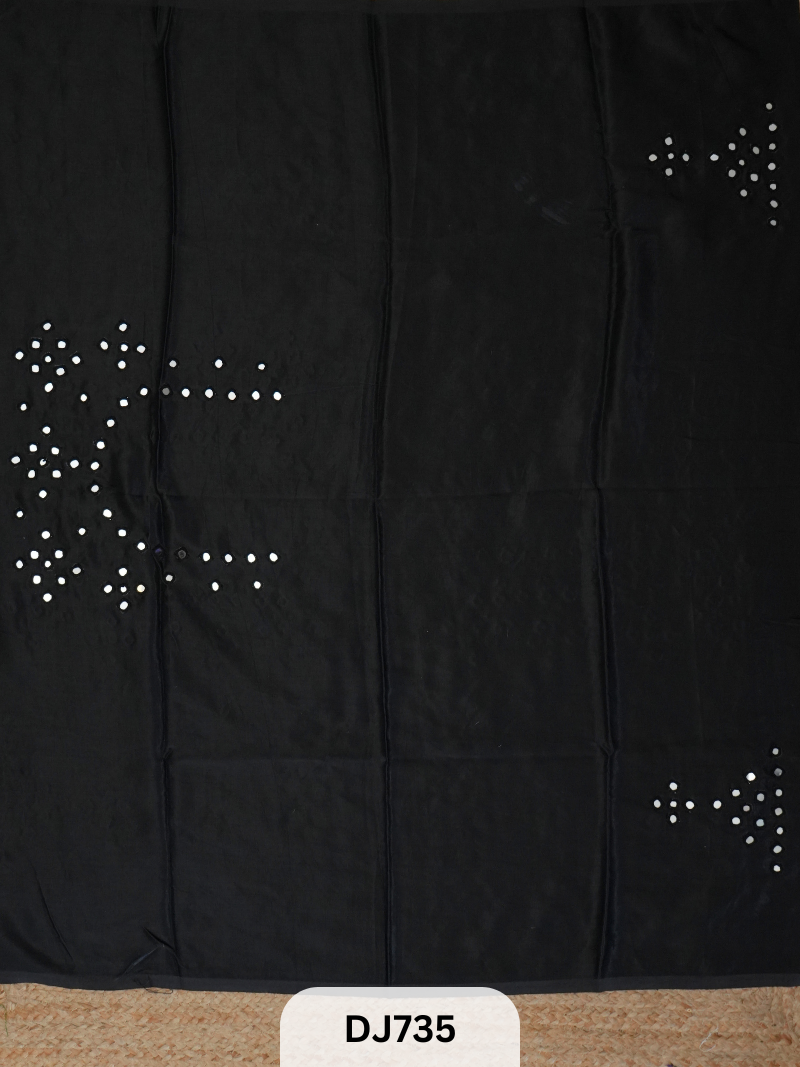 MODAL BLOUSE |KUTCH MIRROR WORK | MASHRU FABRIC