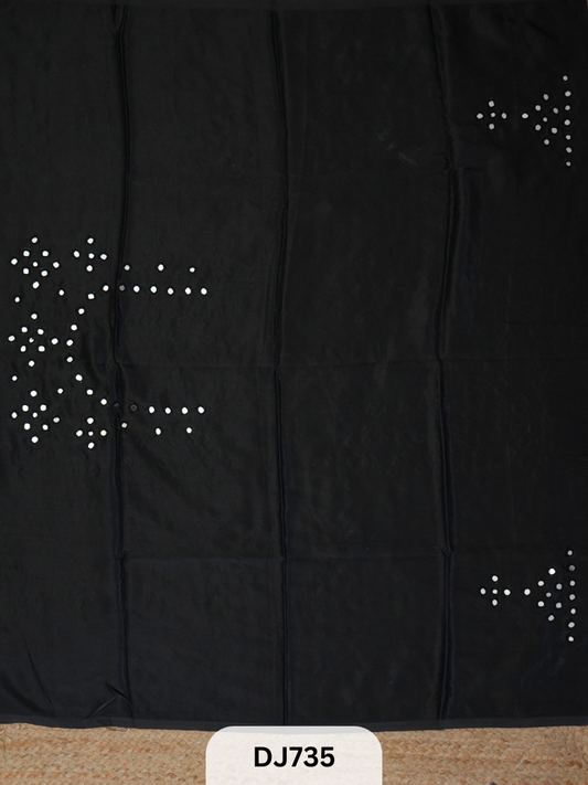 MODAL BLOUSE |KUTCH MIRROR WORK | MASHRU FABRIC