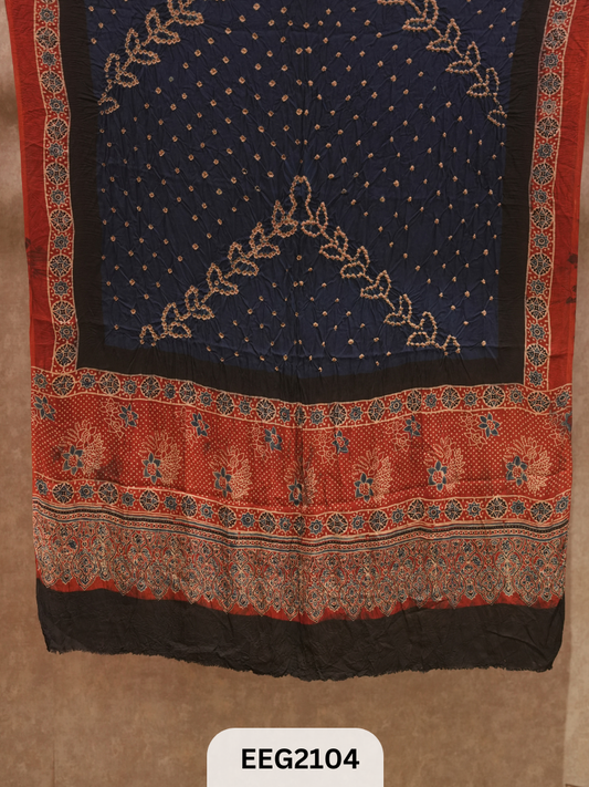 MODAL AJRAKH BHANDHEJ DUPPATTA