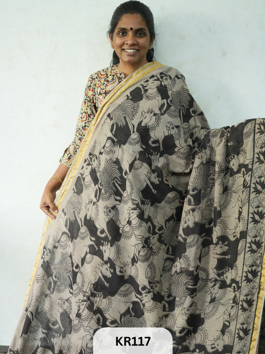 KALAMKARI KOTA SAREE