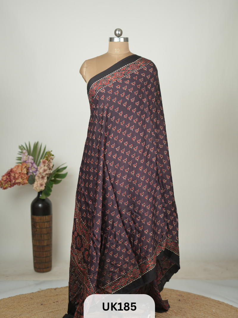 MODAL HANDBLOCK DUPATTA
