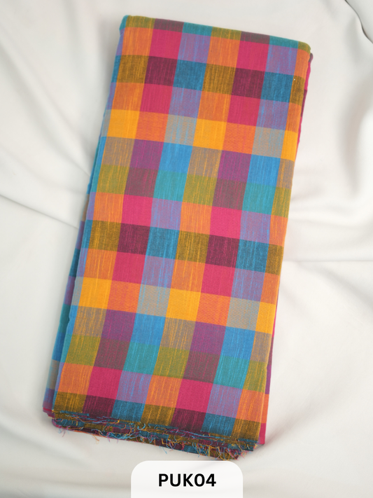 CHENNAI KATTAM FABRIC - 1MTR