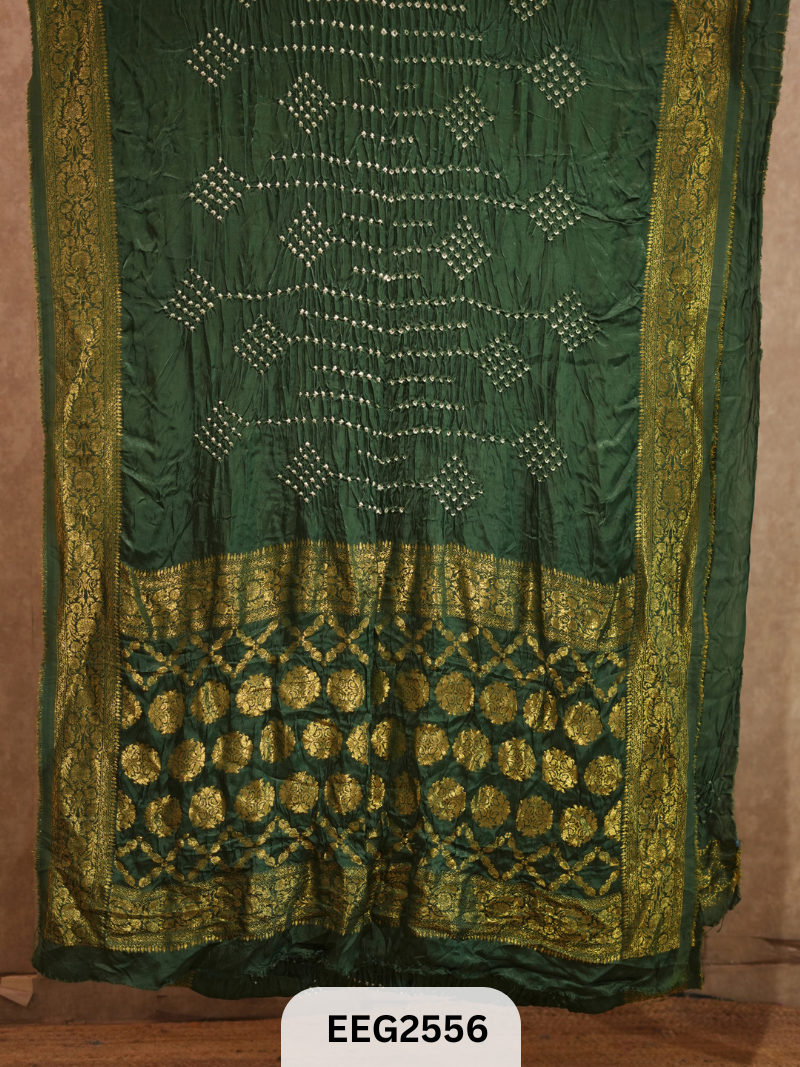 MODAL FUSIOIN SAREE WITH DOLA BORDER - EXCLUSIVE
