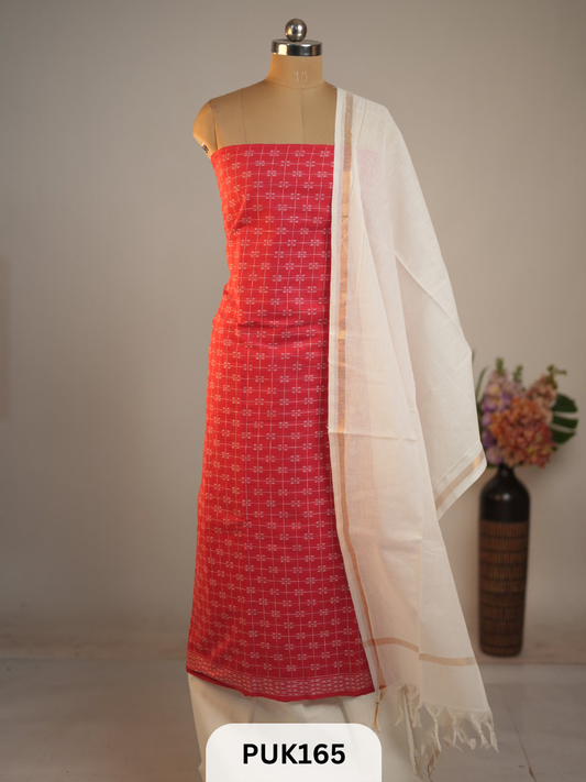 PATTEDA ANCHU INSPIRED SALWAR SUIT - 3PCS