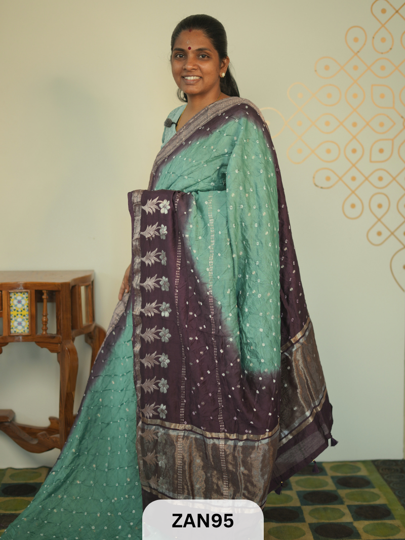BANARASI BANDHINI TIE AND DYE