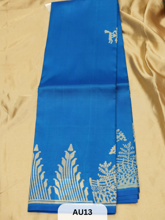SOFT SILK BLEND TUSSAR | WITH BLOUSE