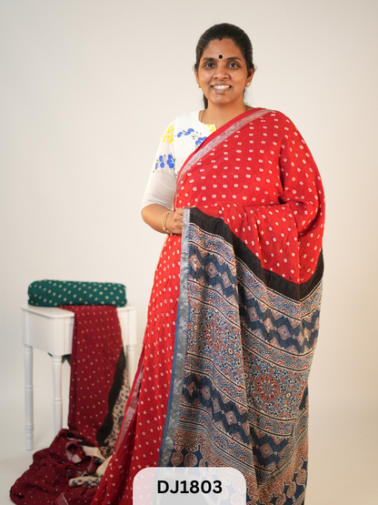 MANGALGIRI BANDHANI SAREE