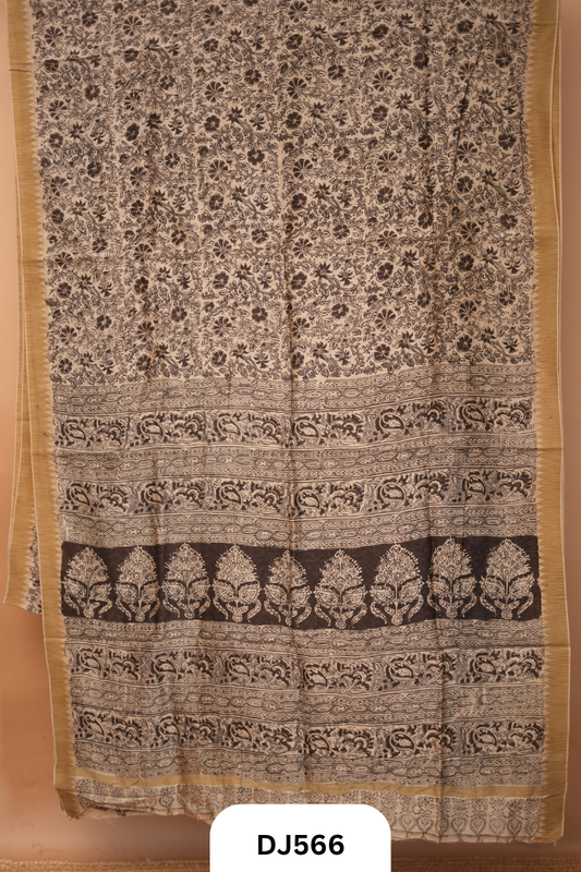 KALAMKARI GEECHA SAREE