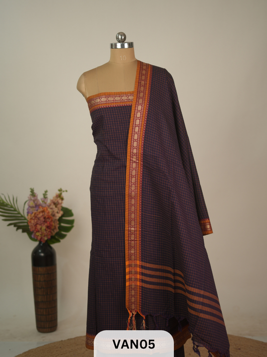 NARAYANPET MERCERISED SOFT COTTON SALWAR SUIT