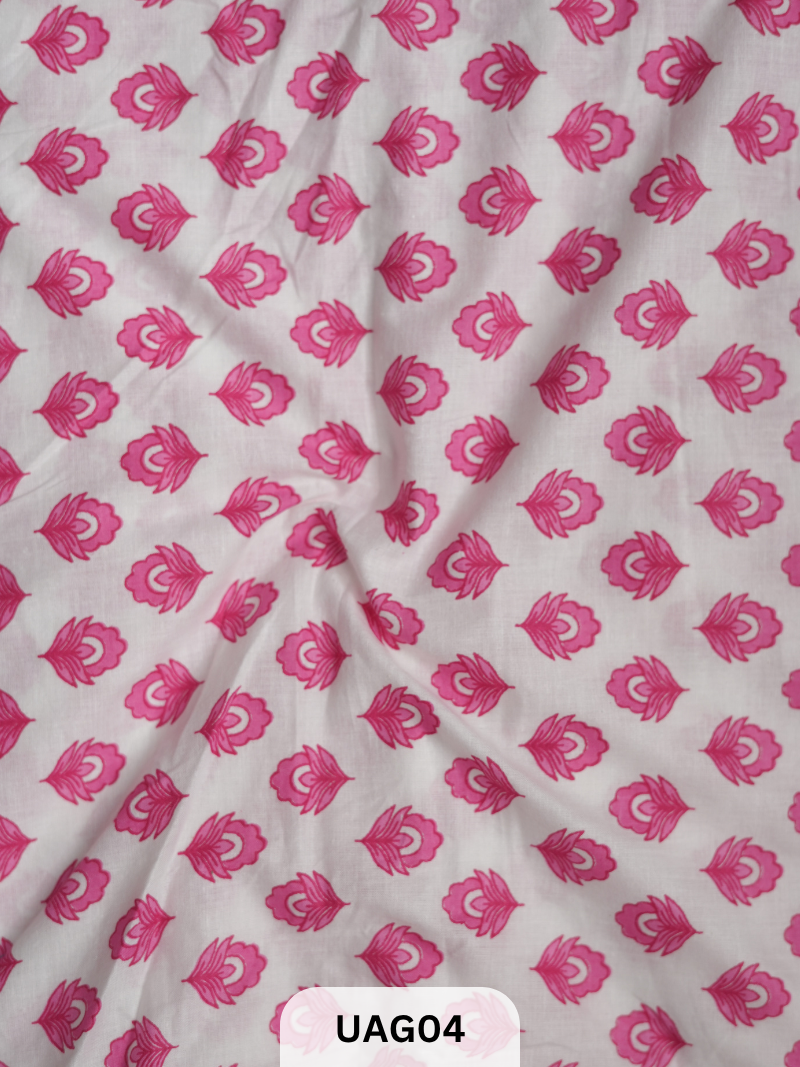 JAIPUR COTTON FABRIC - SCREEN PRINT 1 MTR