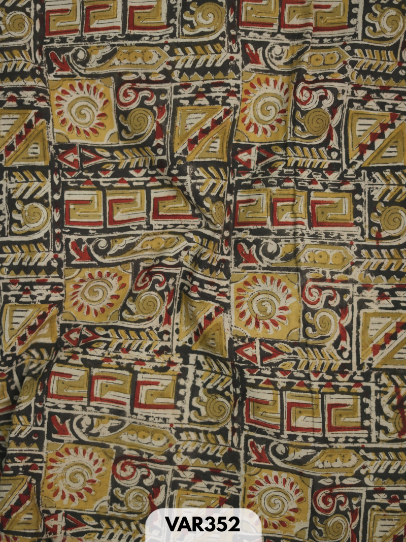 KALAMKARI FABRIC - 1 MTR