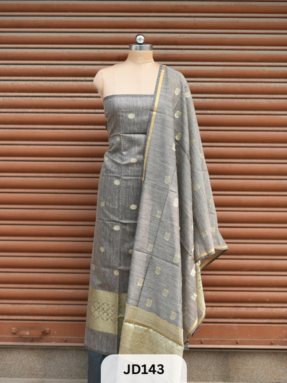 CHANDERI POLKA SALWAR - 3 PCS