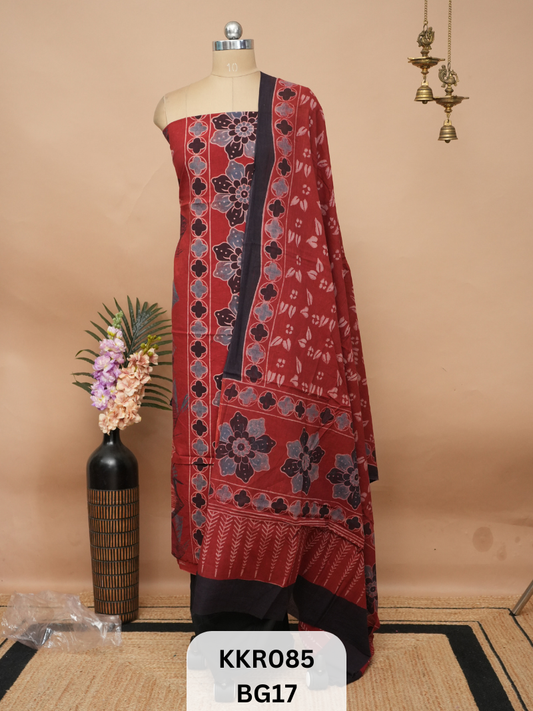 COTTON AJRAKH SALWAR SUIT