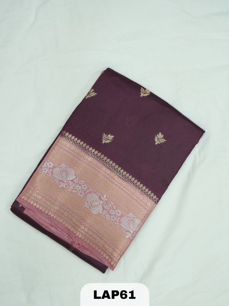 Banaras kora dupion silk saree