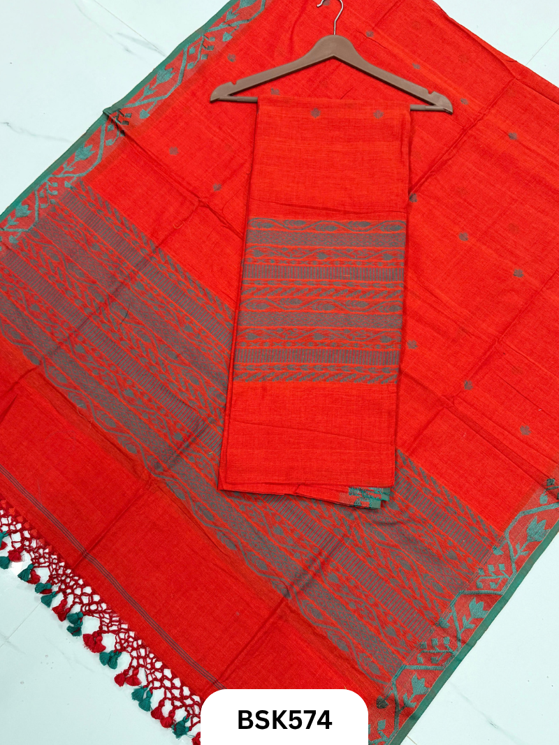Premium Pure Handloom Cotton Bhujodi Salwar Suit