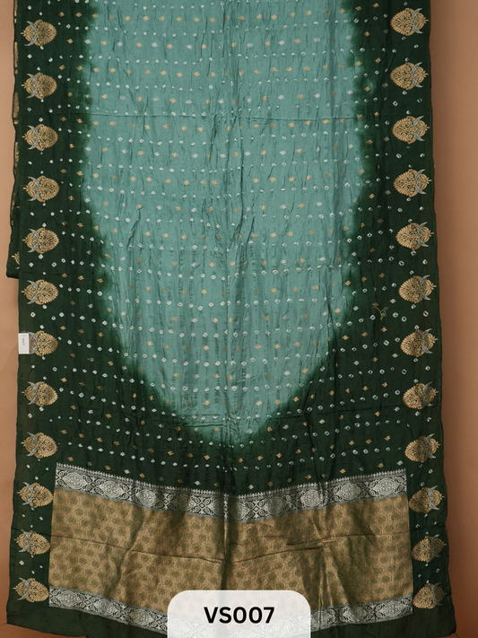 RAW MANGO X BANDHANI SAREE