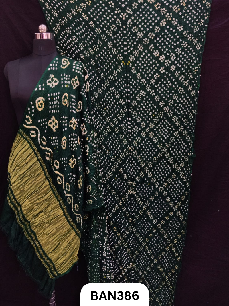 Semi Gaji Silk Tissue Pallu 7/36 Dani Saree