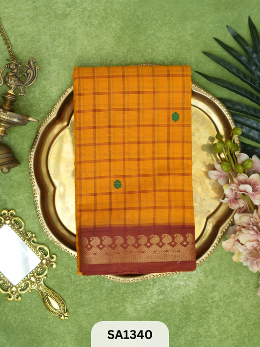 CHETTINAD COTTON SAREE | KAI BOTTA