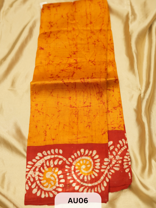 SOFT SILK BLEND TUSSAR | WITHOUT BLOUSE