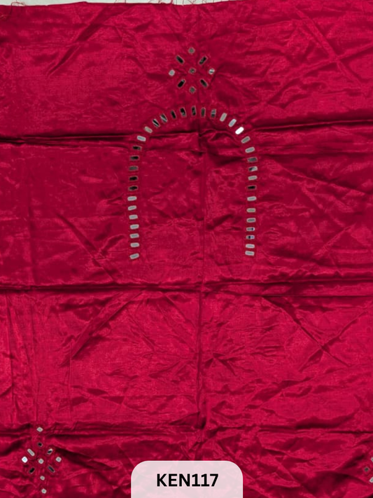 MUSHRU KUTCH MIRROR BLOUSE