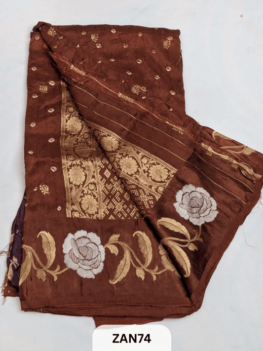 BANARASI WITH BANDHINI SAREE