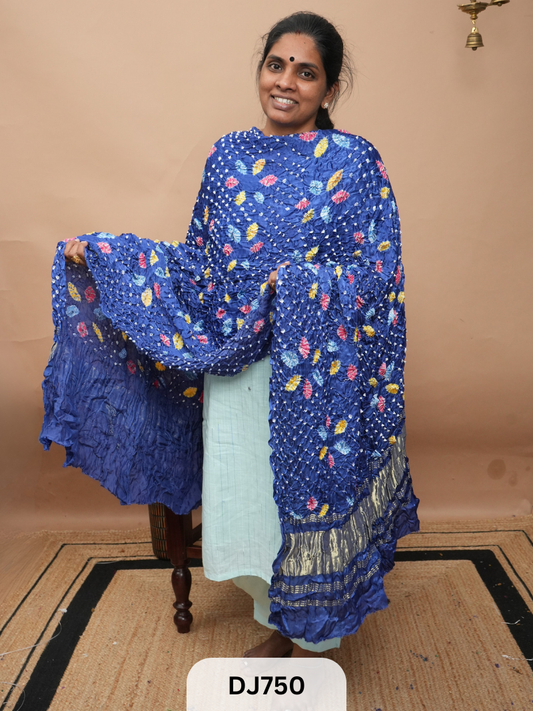 BANDHANI MULTI COLOUR DUPATTA