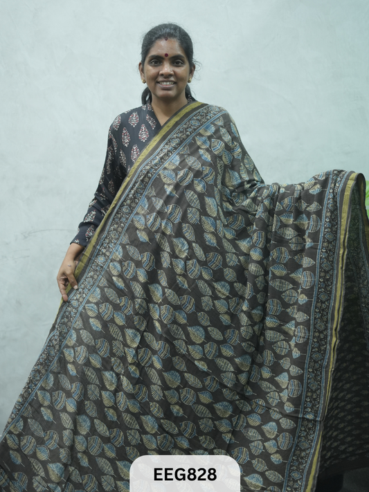 KOTA DORIA AJRAKH SAREE
