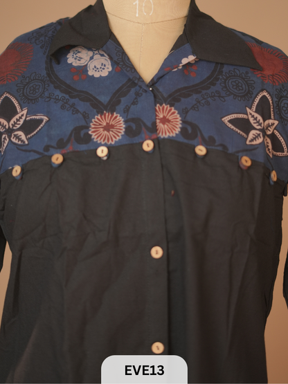 PLAIN COTTON SHORT TOP