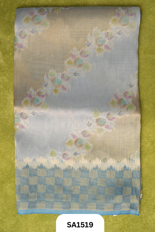 ORGANZA TISSUE SAREE