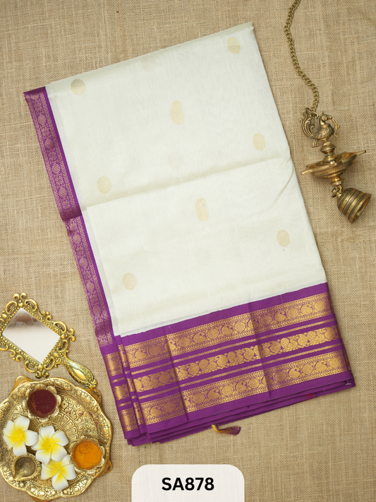 PURE KUPPADAM HANDLOOM SILK COTTON SAREE (pure by pure)