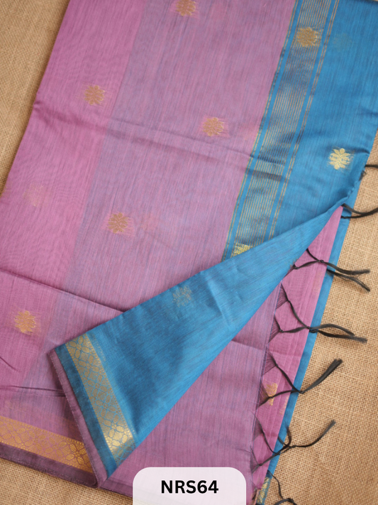CHANDERI INSPIRED MAHESWARI SAREE