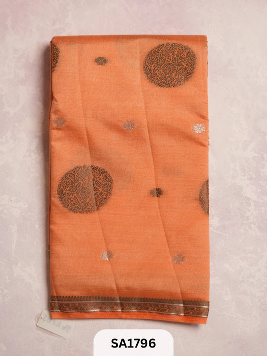DUPION TUSSAR SAREE