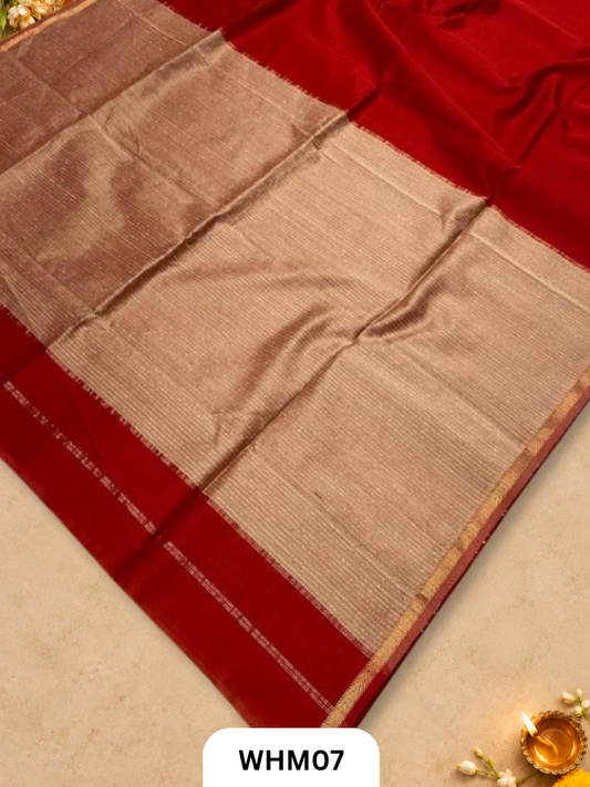 Maheshwari Handloom kosa pallu saree