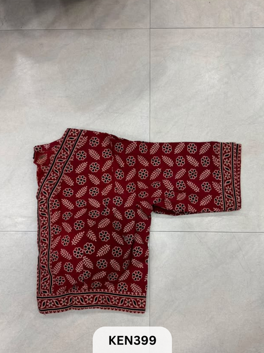 AJRAKH  HANDBLOCK BLOUSE