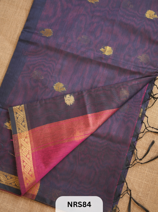 CHANDERI INSPIRED MAHESWARI SAREE