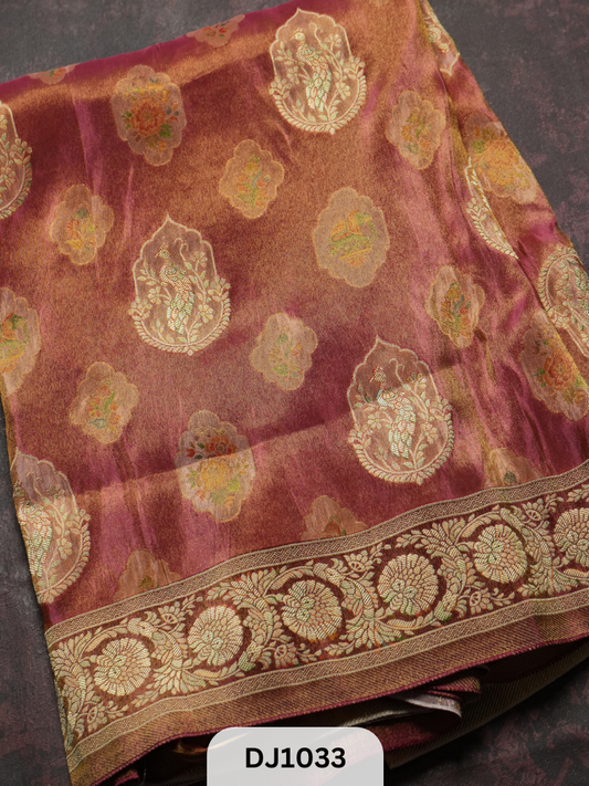 BANARASI KATAN RANGAT SAREE