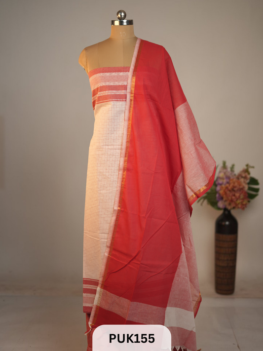 PATTEDA ANCHU INSPIRED SALWAR SUIT - 3PCS