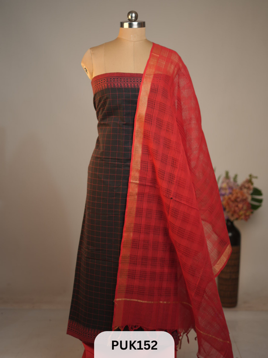 PATTEDA ANCHU INSPIRED SALWAR SUIT - 3PCS