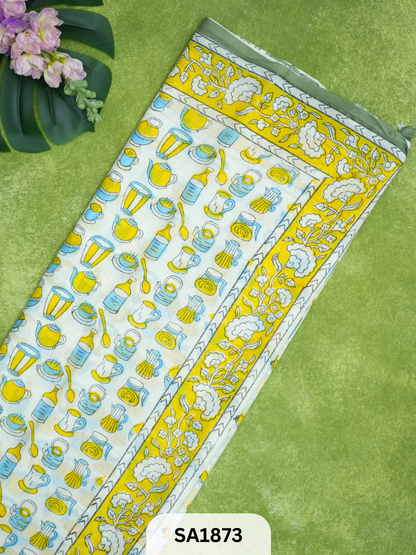 PURE MALCOTTON-SANGNER BLOCK PRINT