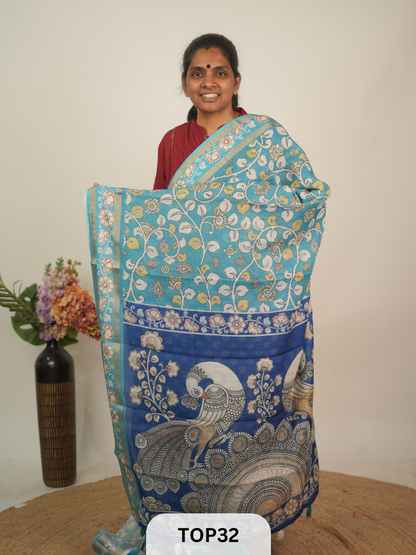 LINEN COTTON SAREE