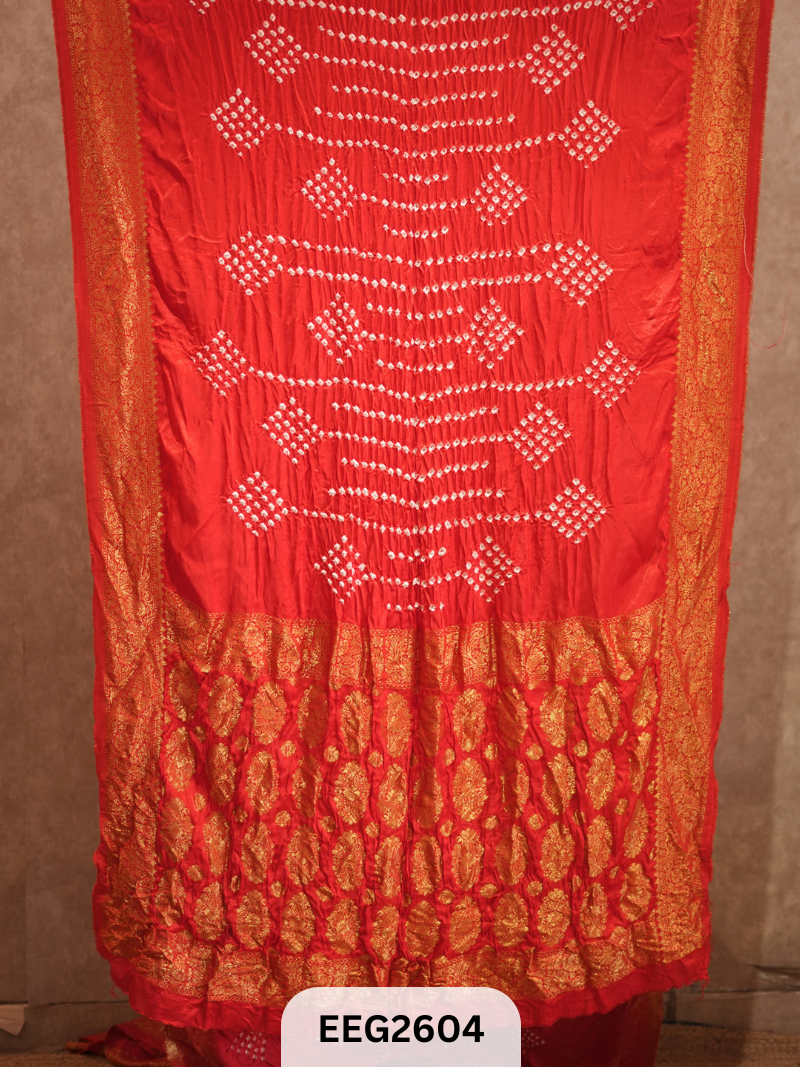 MODAL FUSIOIN SAREE WITH DOLA BORDER - EXCLUSIVE