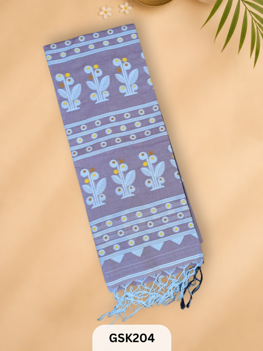 Jamdani Powerloom Weave