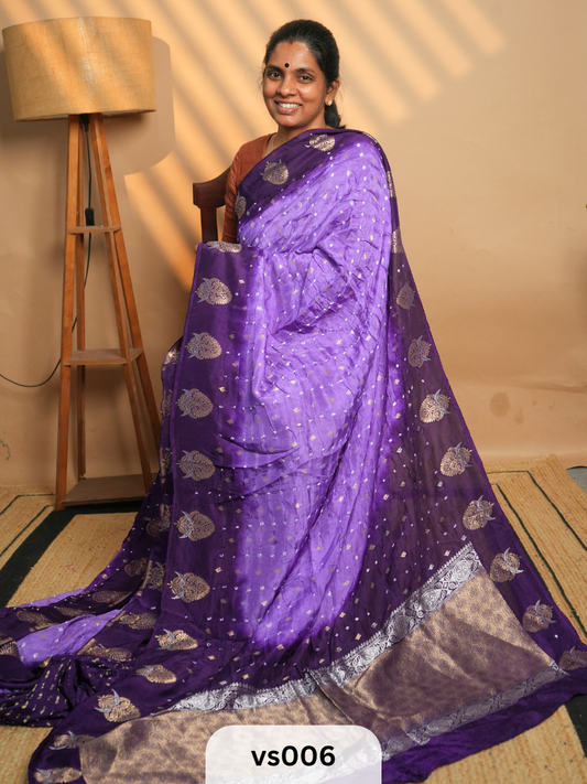 RAW MANGO X BANDHANI SAREE