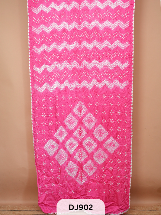 BANDHANI  WITH SHIBORI SAREE